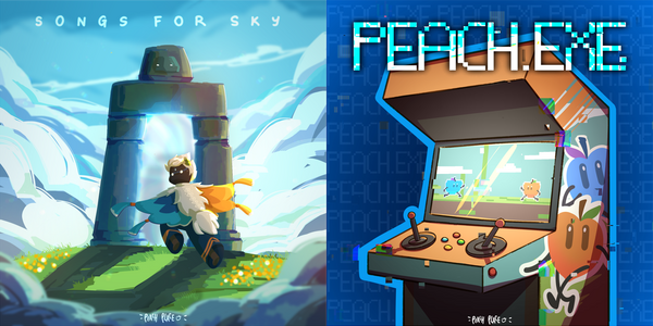 ⟡ COMMISSIONED by FunkadelicPeach 2025 Album Art -