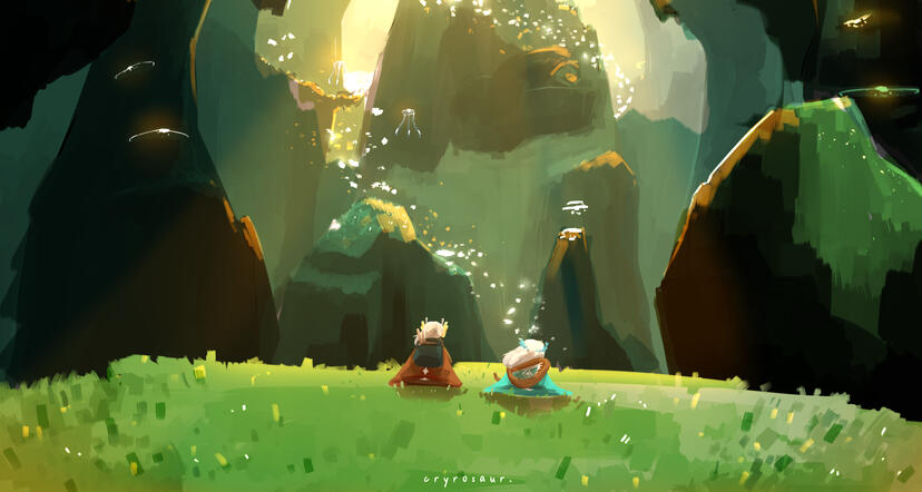 *2 "Props" ($5 x 2) + Painted Full scene ($30) = $40